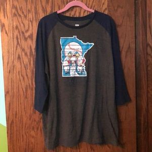 Minnesota Twins Baseball Shirt Unisex XL